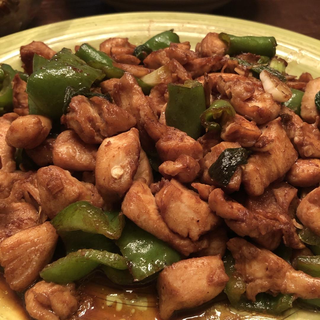 鸡肉菜谱1⃣️-辣炒鸡丁（米饭杀手）