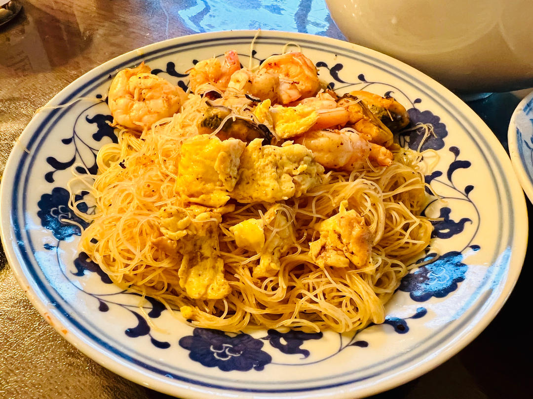 茶餐厅招牌【星洲炒米粉】，在家轻松做！
