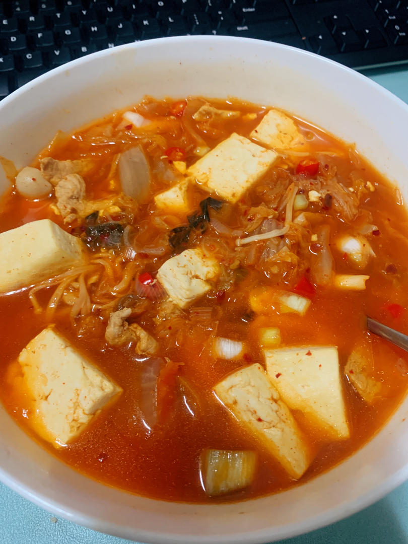 白钟元的泡菜锅（无油，巨好吃）