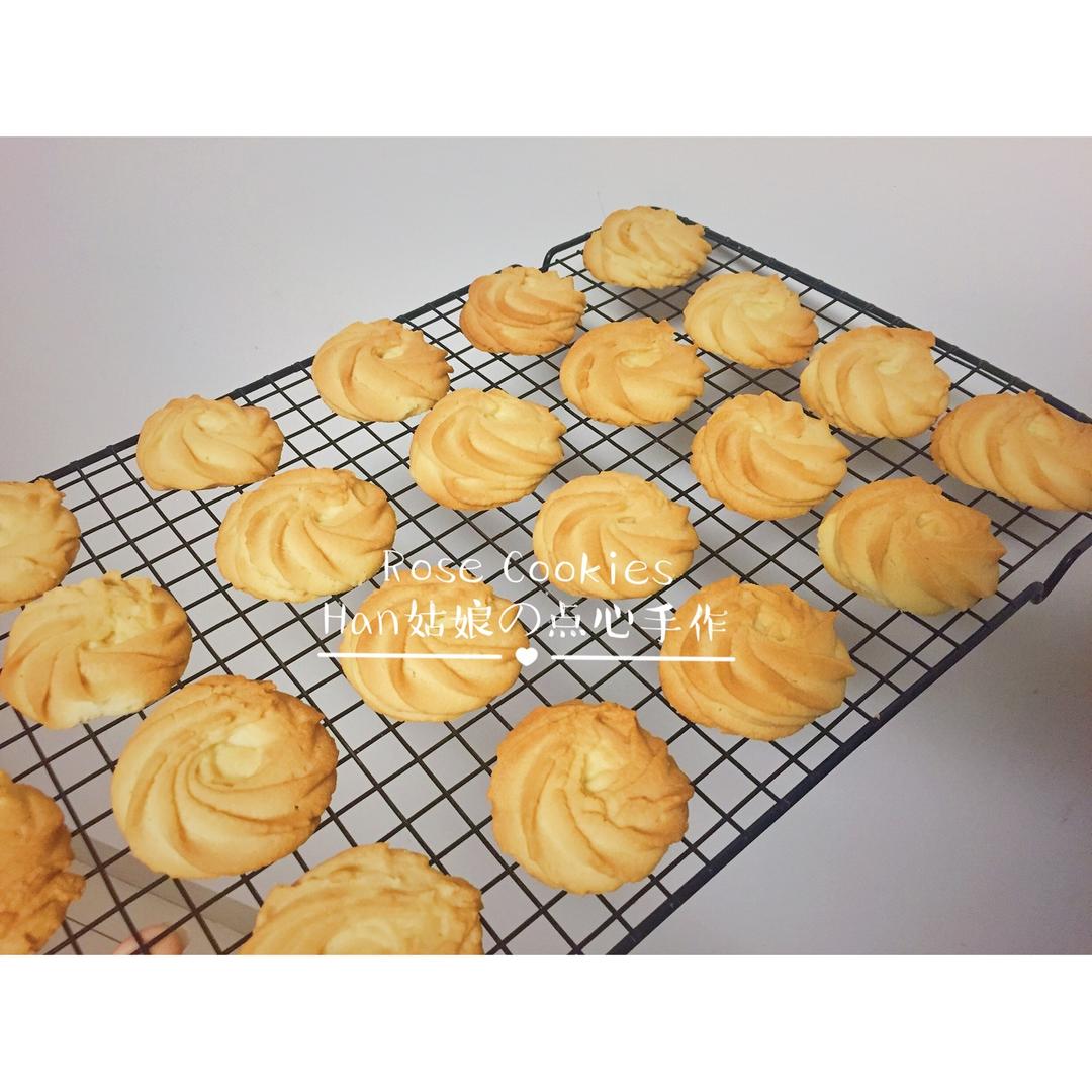 零失败花纹超级立体的黄油曲奇