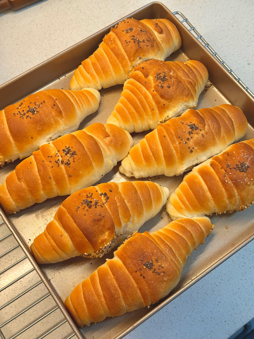 日式海盐面包卷