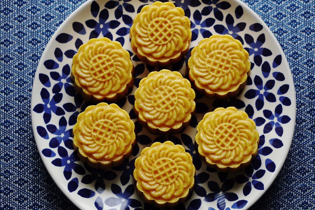 金沙奶黄月饼