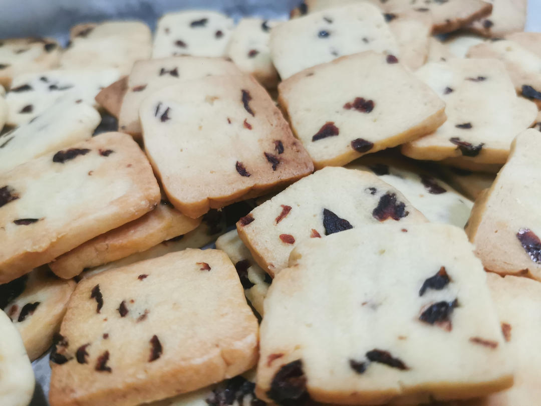 蔓越莓饼干--新手烘焙0压力 #皮黑森林#