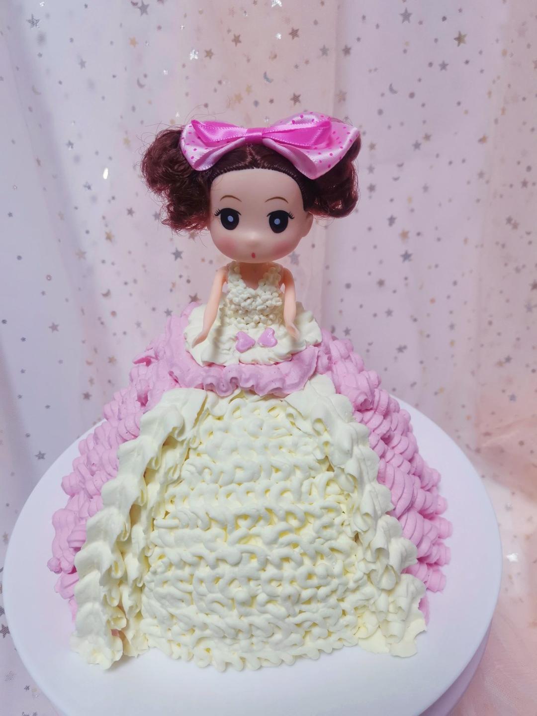 芭比娃娃蛋糕详解