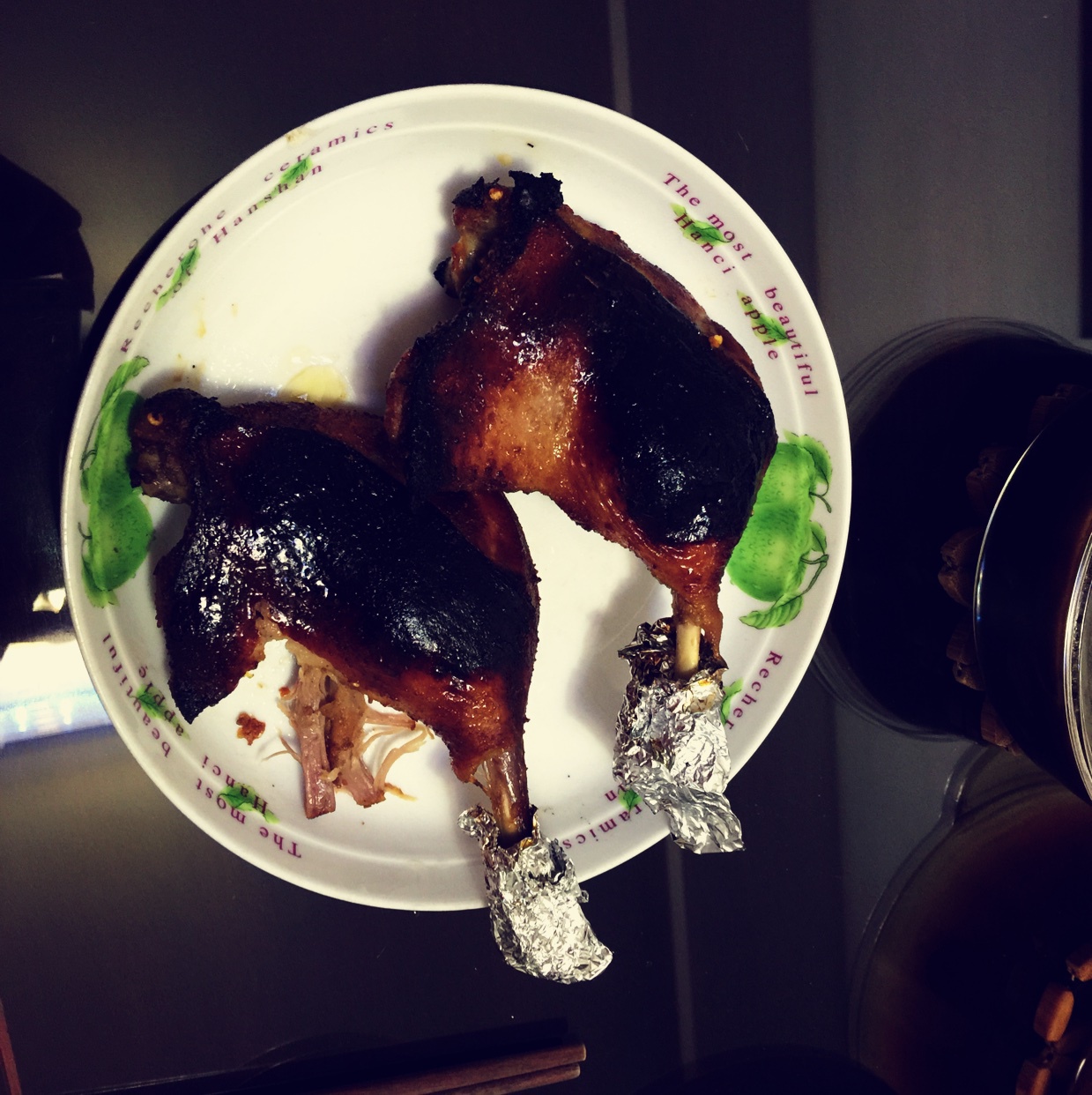 蜜汁烤鸭腿