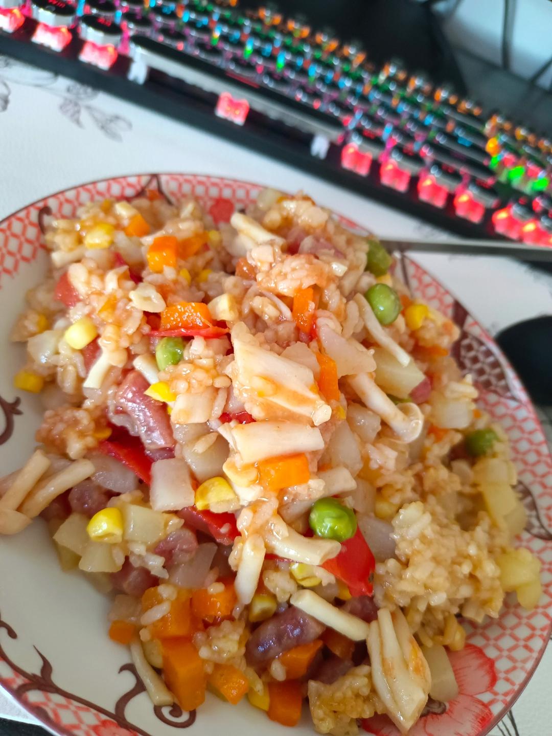 网红懒人闷饭