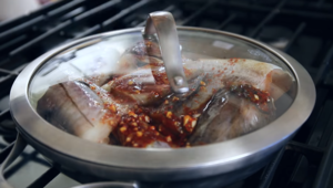 朝鲜族辣炖鳕鱼 明太鱼 减脂的做法 步骤21