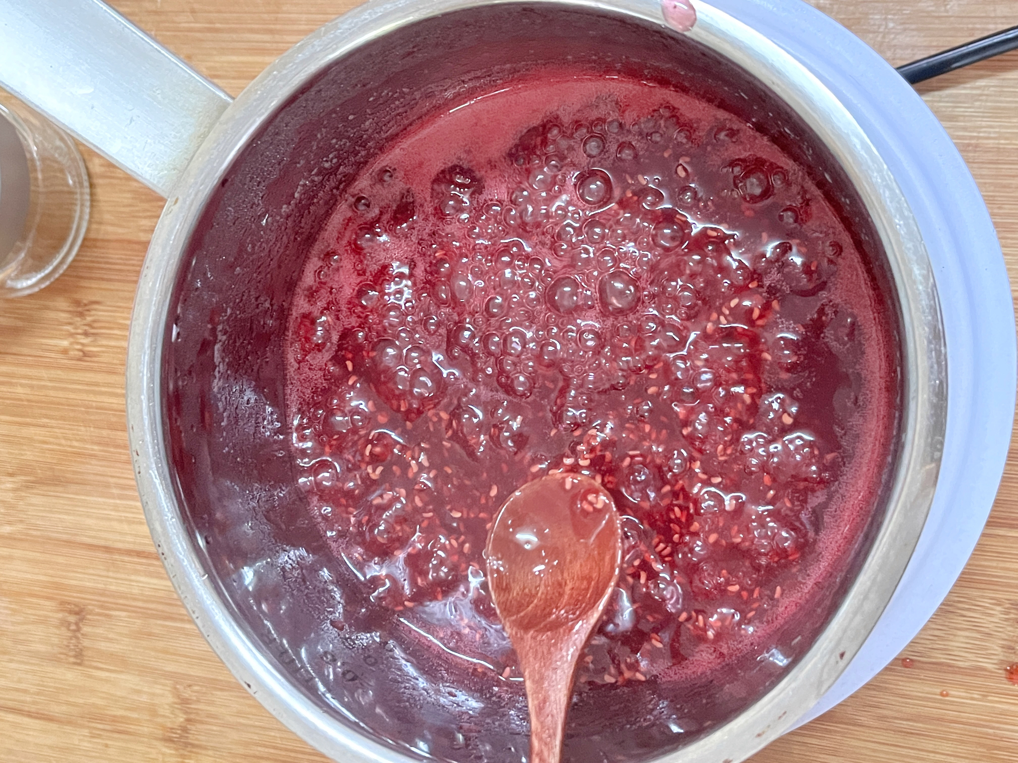 零失败自制无添加红树莓果酱💯美味满分的做法 步骤3