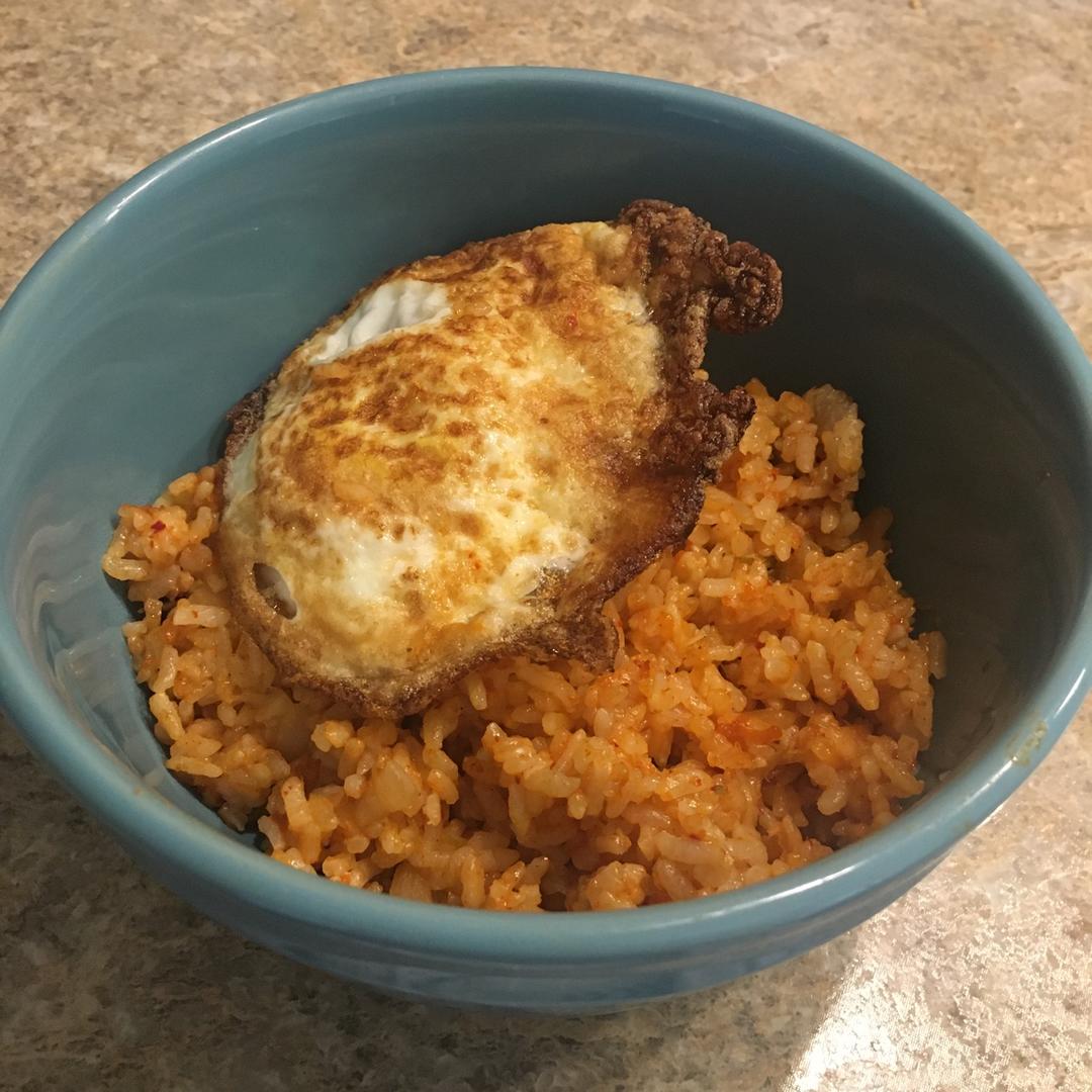 升级版辣白菜炒饭😭姜食堂同款🌟泡菜饭开出了p.o 斯密达