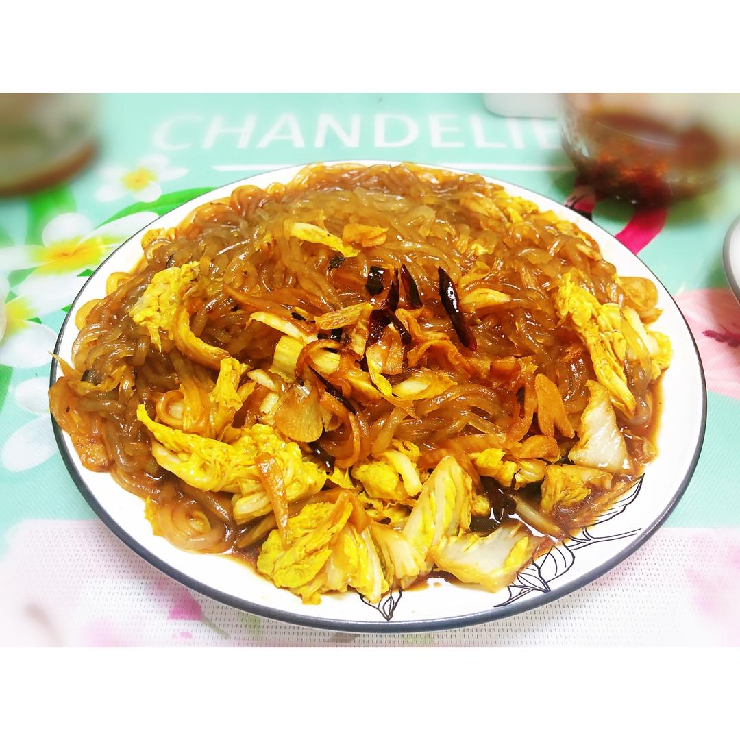 白菜烧粉条