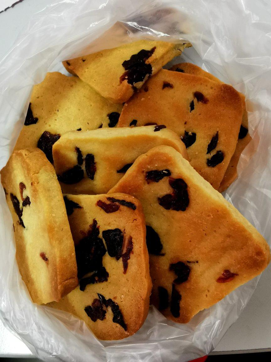 低糖少油版蔓越莓饼干