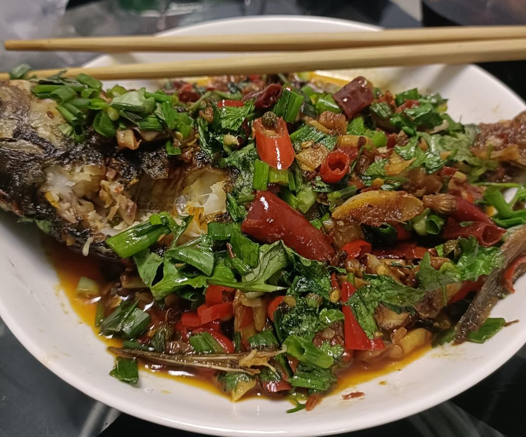 红烧鲫鱼