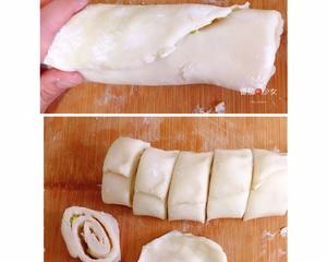 剩菜烙饼🥞葱油、香菇肉馅的做法 步骤6