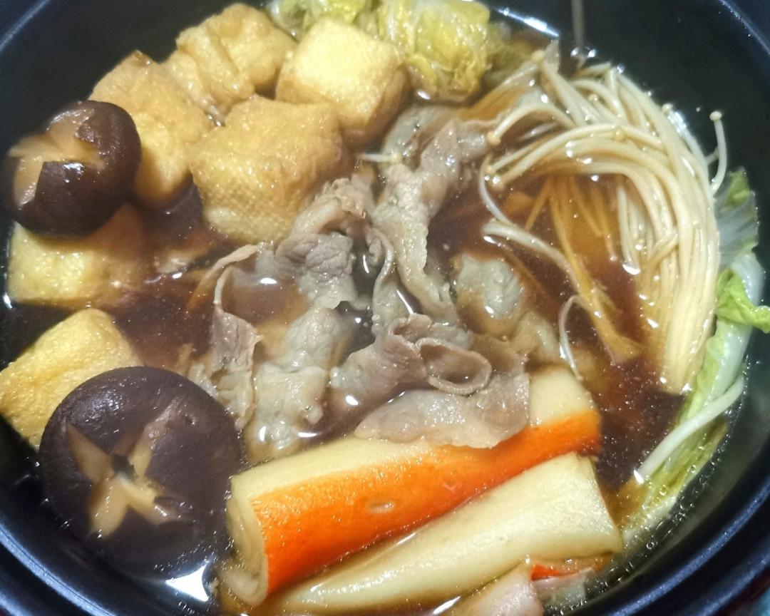 一人食日式寿喜锅（无味淋版）