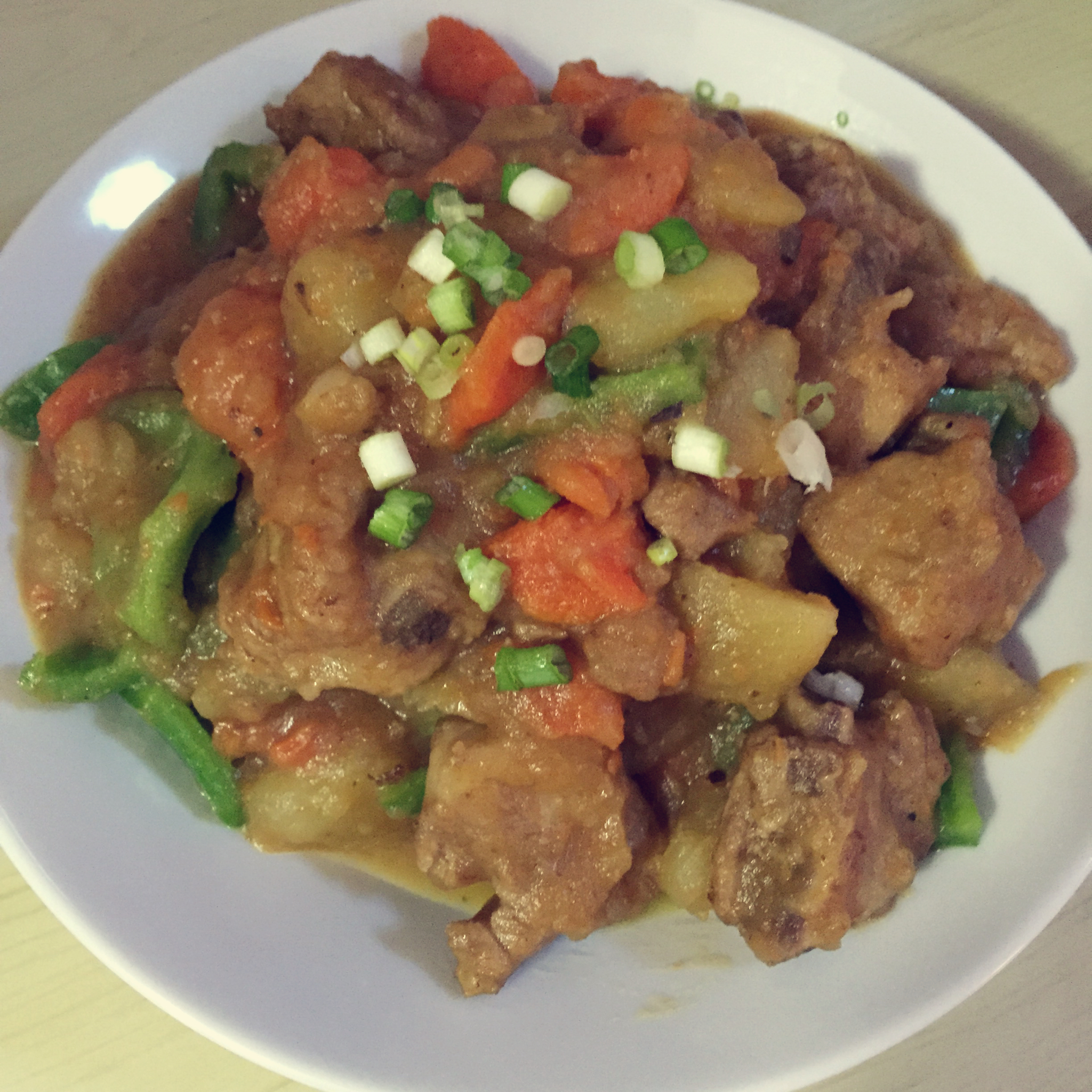 胡萝卜土豆炖排骨