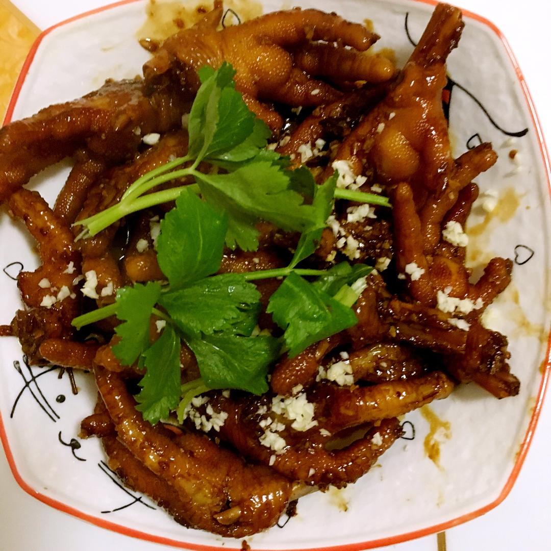 然妈小灶.蒜香鸡脚