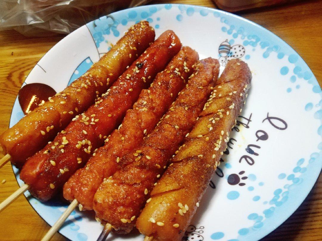 童年味道|油炸火腿肠