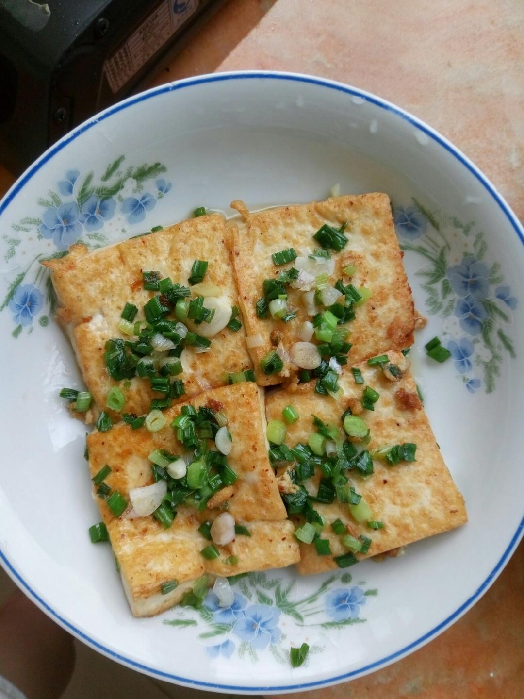 蚝油煎豆腐