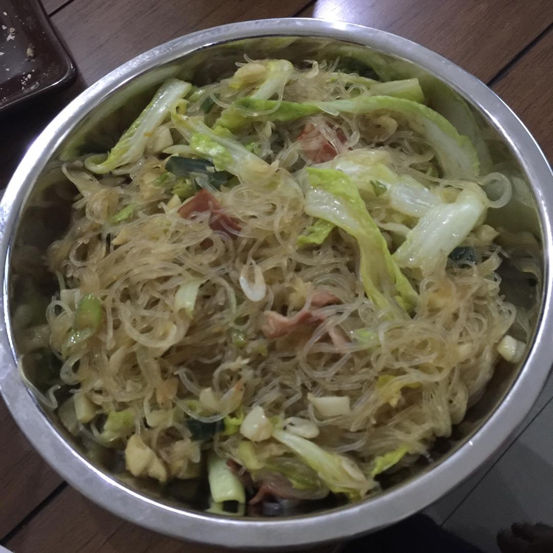 蒜蓉粉丝娃娃菜