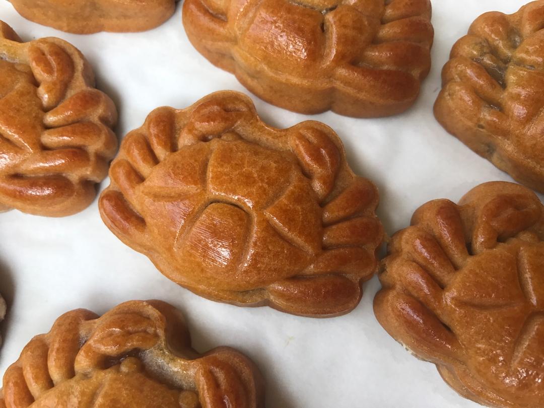 广式月饼——咸蛋黄豆沙月饼（新手版）