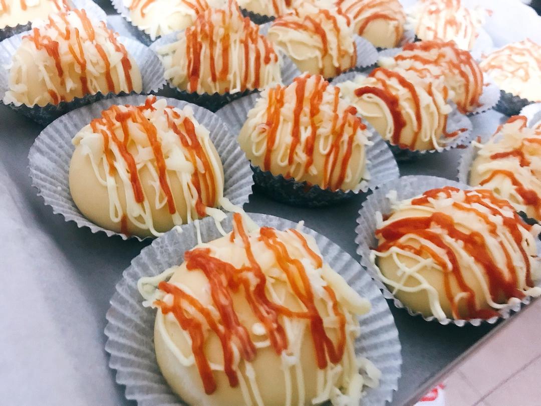 培根肉松芝士包