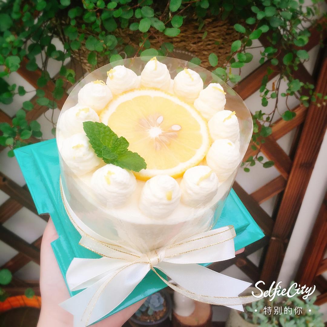 四寸抹面戚风蛋糕胚