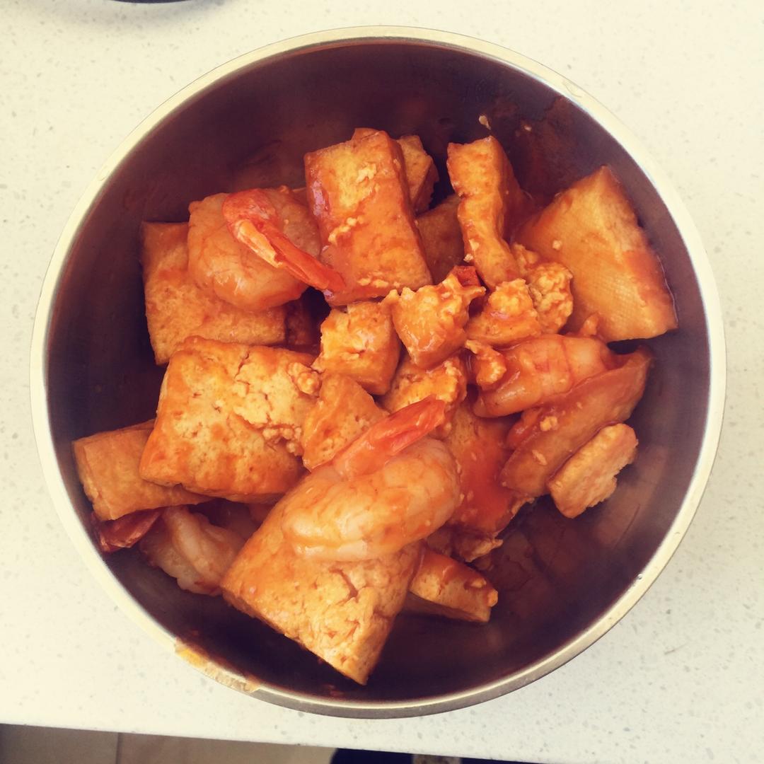 鲜虾番茄豆腐