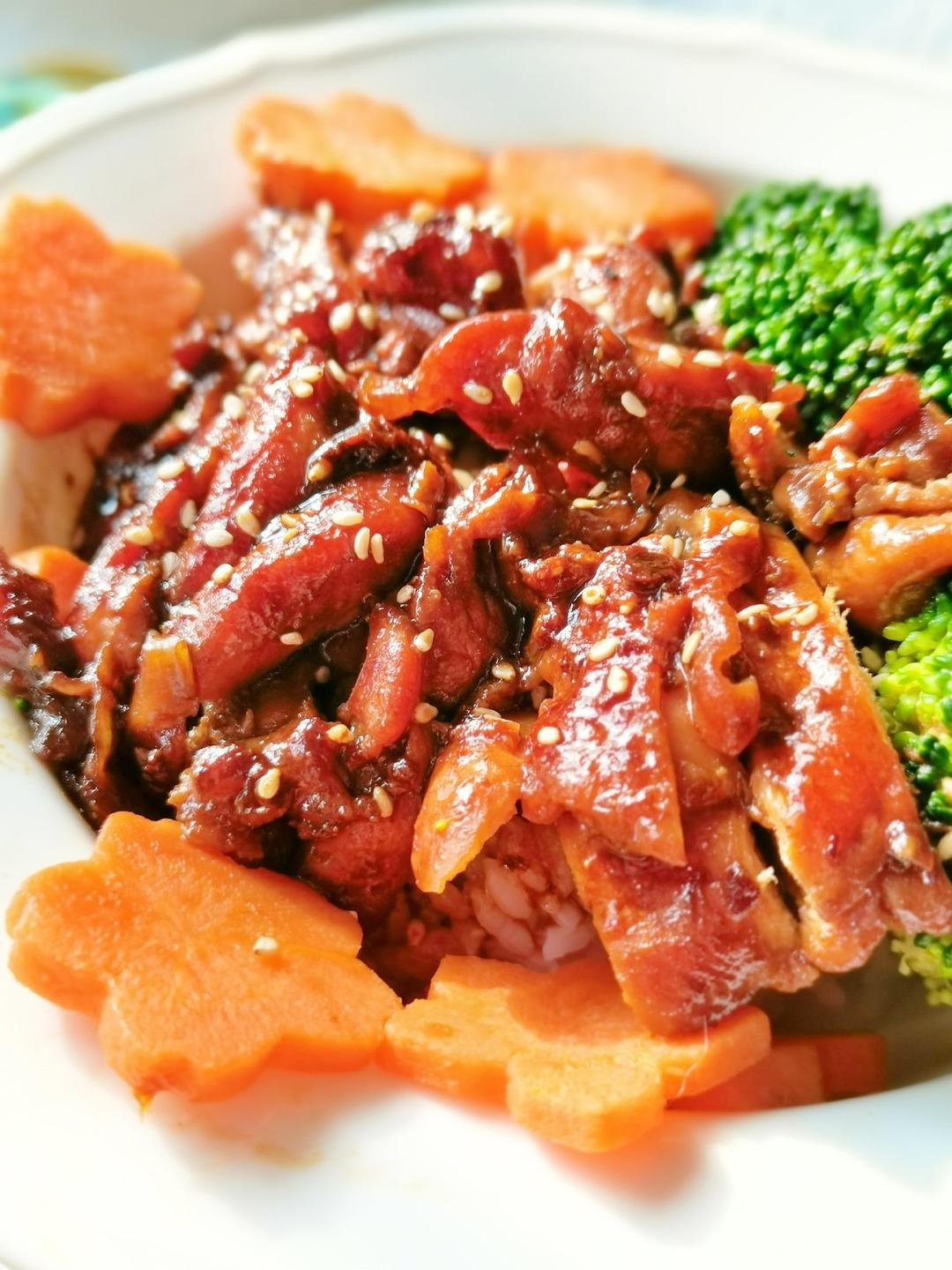 照烧鸡腿饭