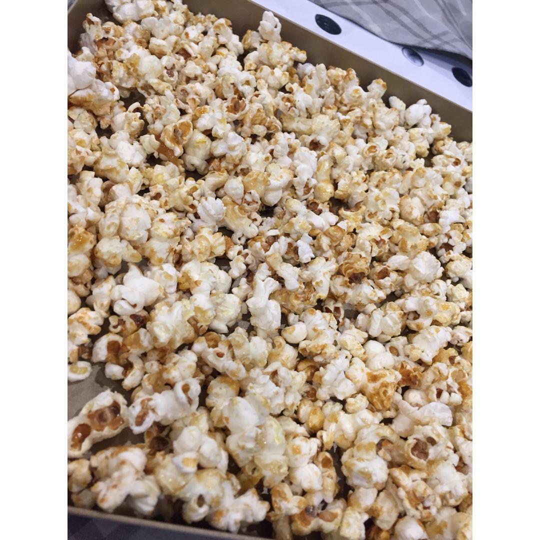 视频  自制焦糖爆米花