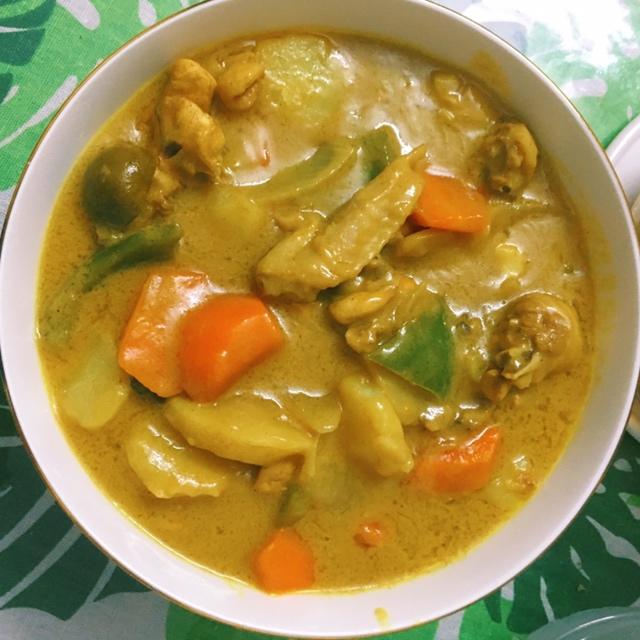 泰国椰香咖喱鸡