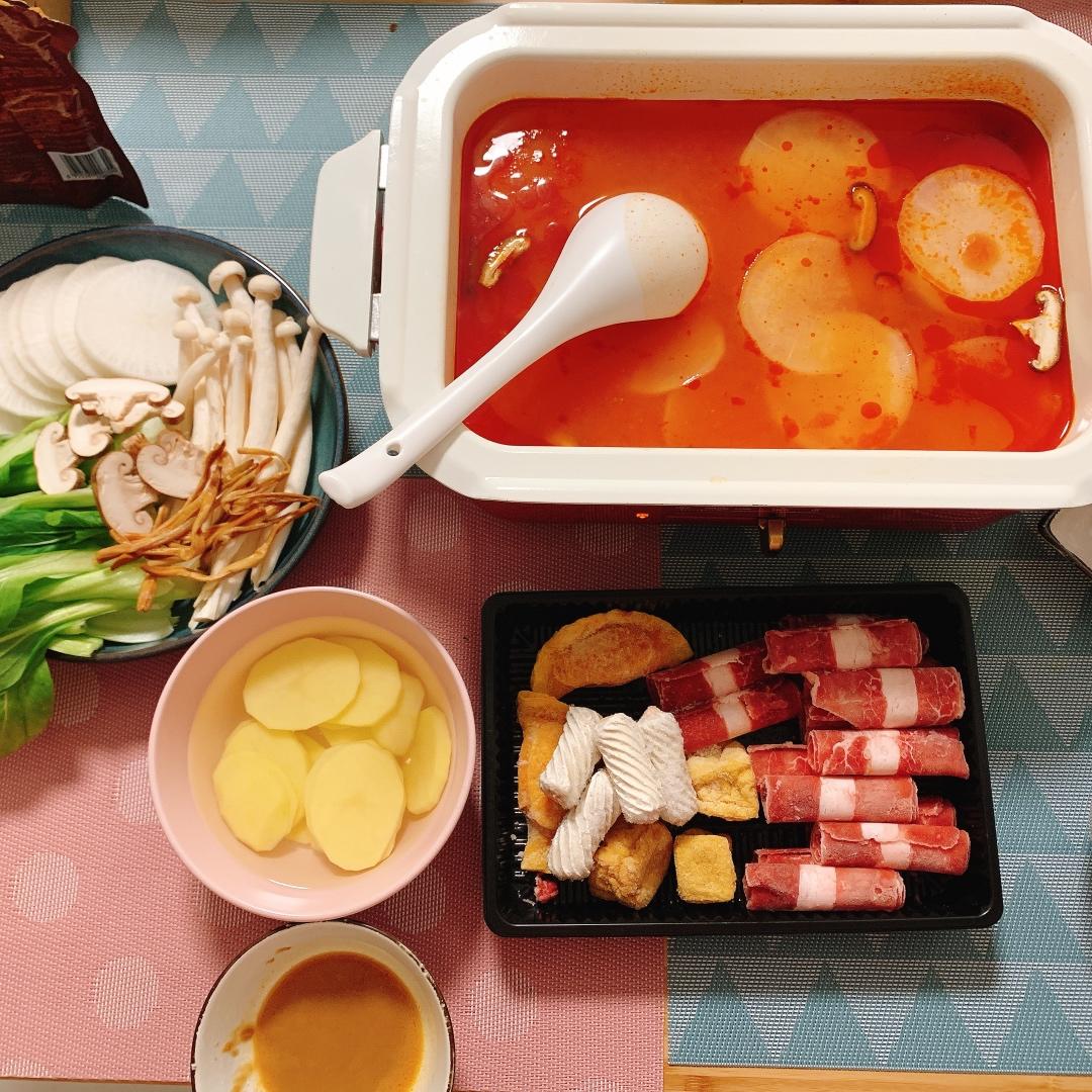自制潮汕风牛肉火锅