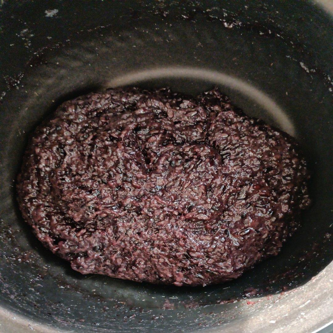 这个黑米馅我能炫一锅快拉住我控制不住啊