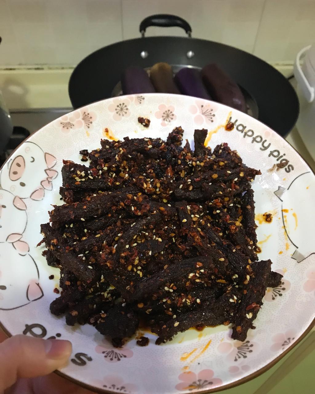 麻辣牛肉干