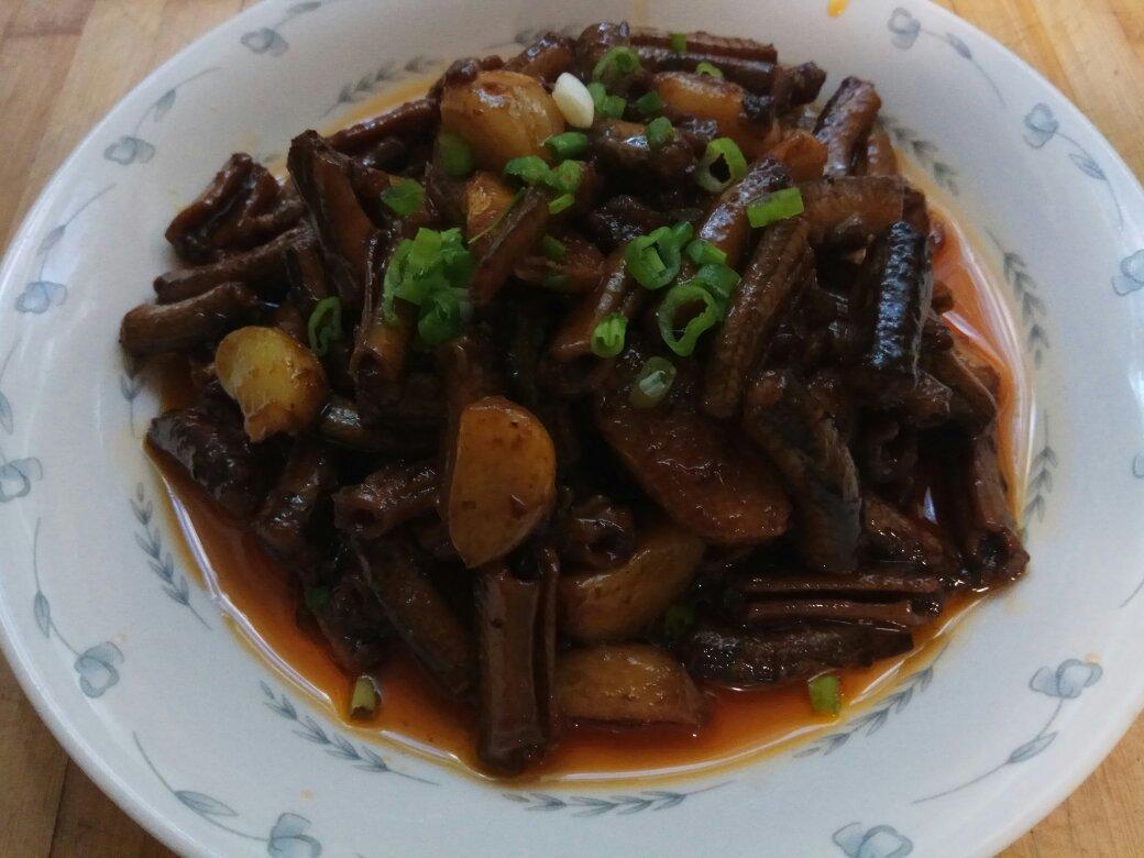 大蒜鳝段