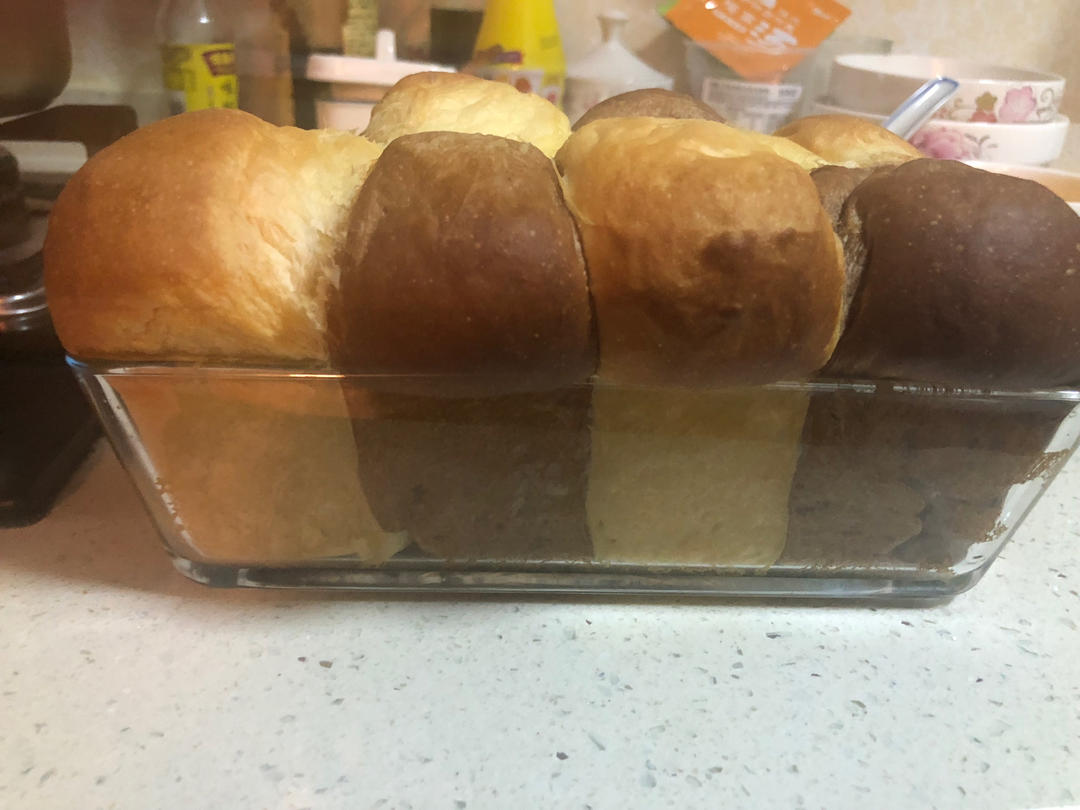 双色奶油小吐司