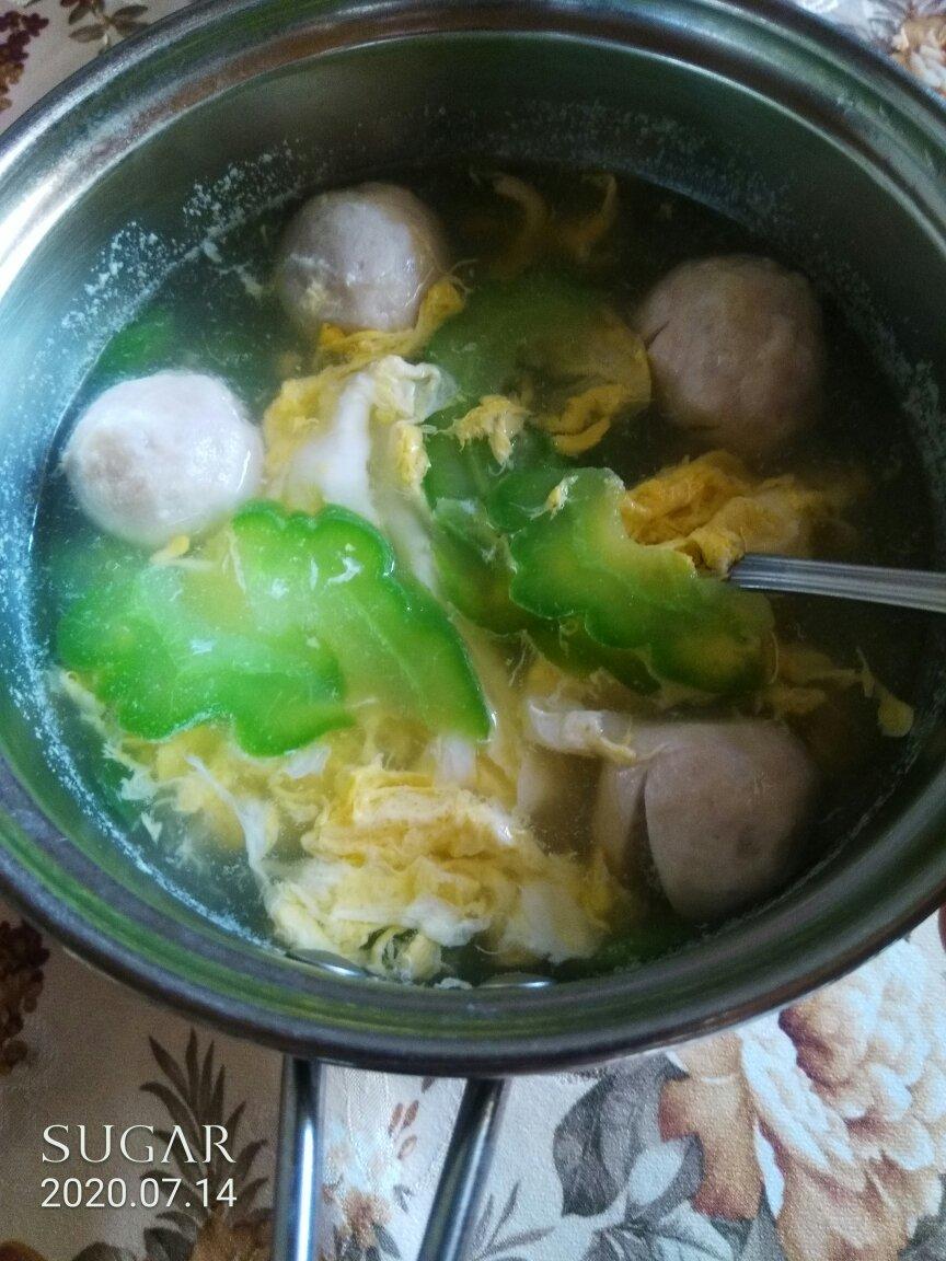 苦瓜鸡蛋汤