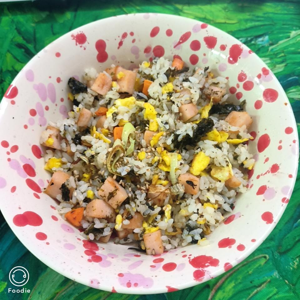 一定试试的！紫菜炒饭