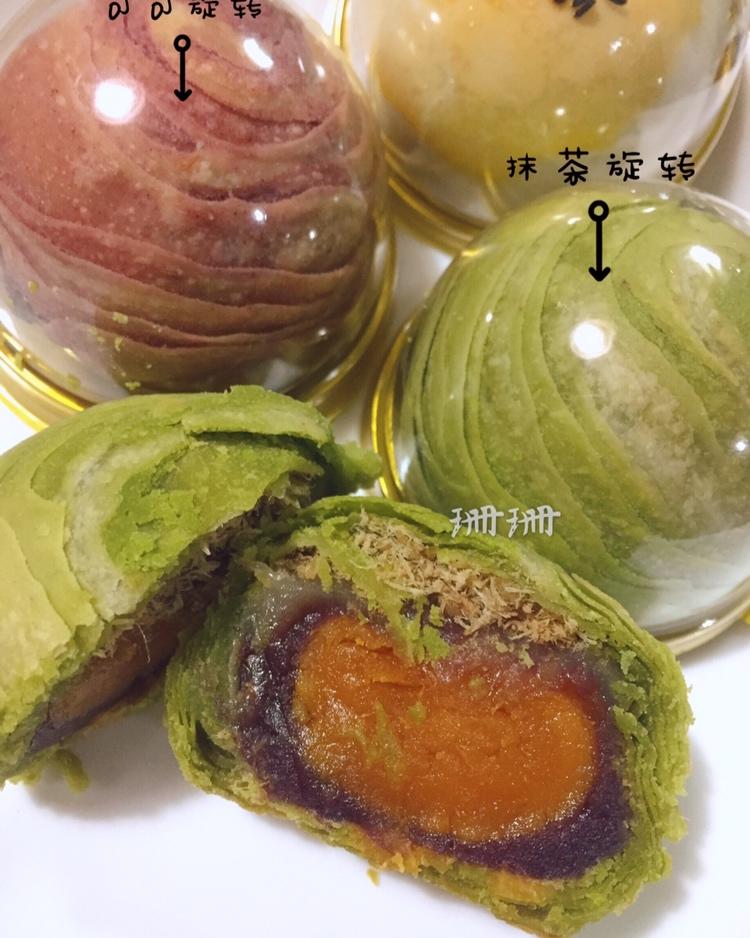 螺旋酥.蛋黄酥.-个人的技巧