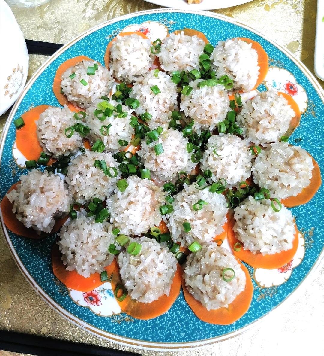 老人 小孩都爱吃的珍珠丸子