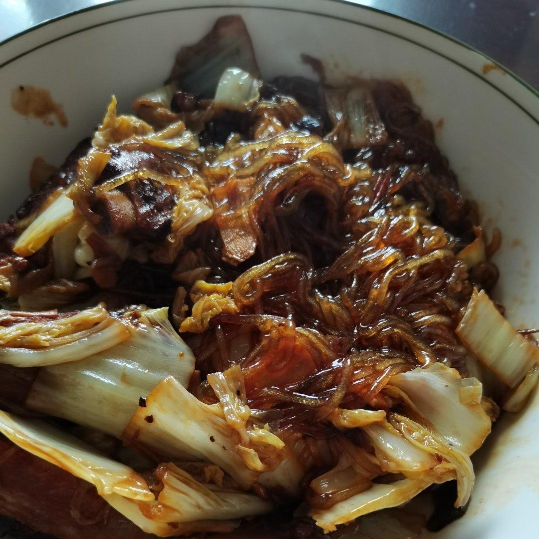 白菜排骨炖粉条