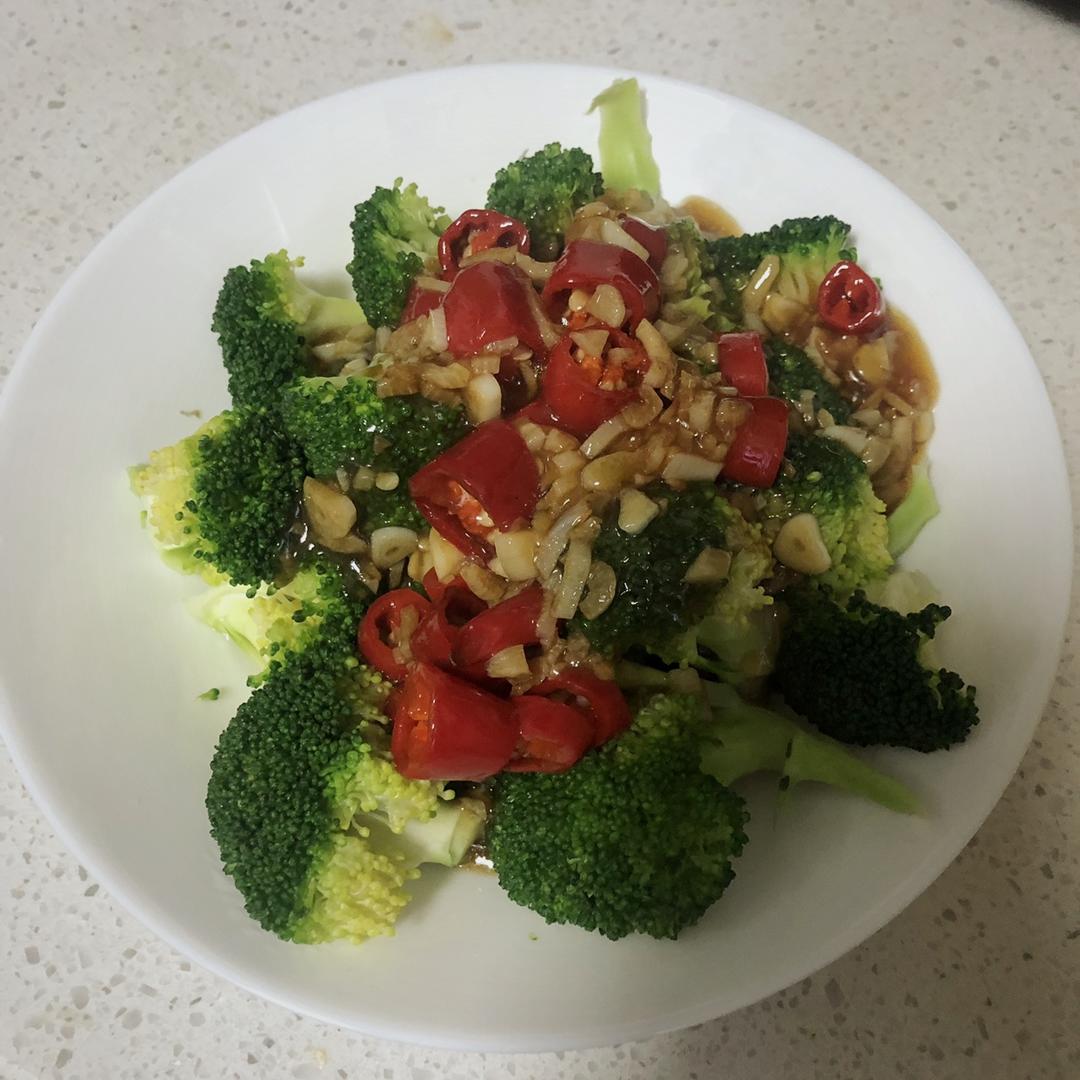 蒜蓉西兰花（油泼版）