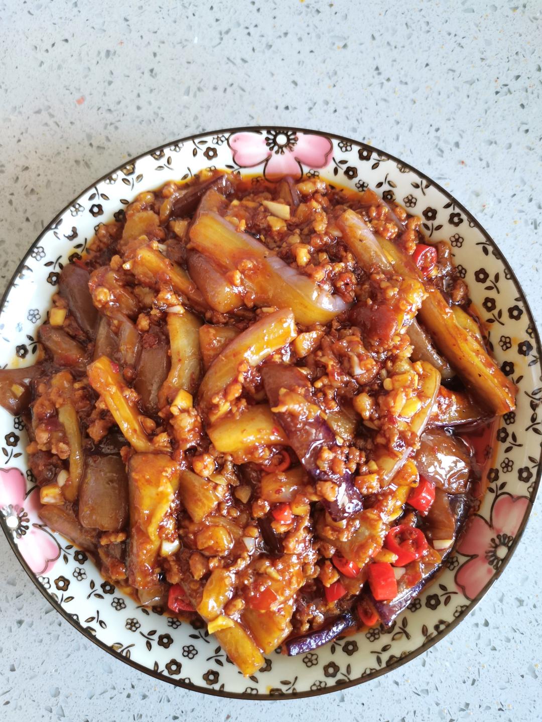 无敌好吃巨下饭的家常菜～肉沫茄子