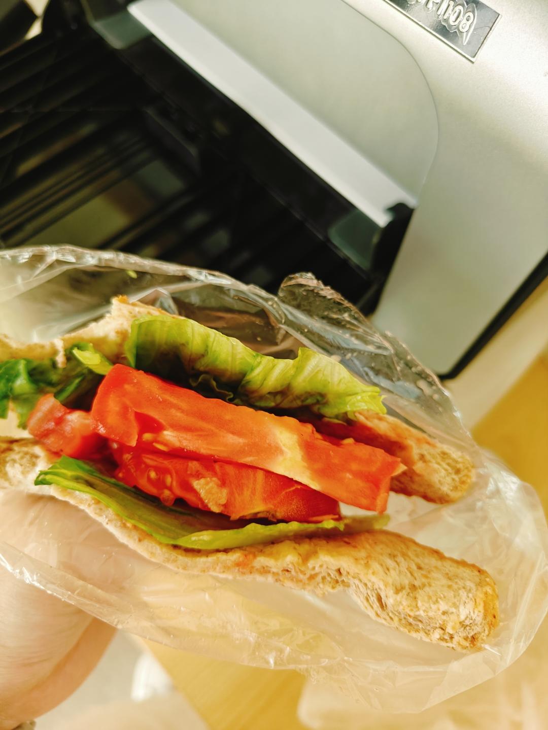 随意任性发挥的早餐三明治