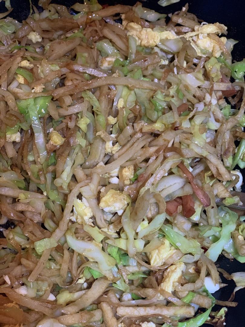 鸡蛋炒饼