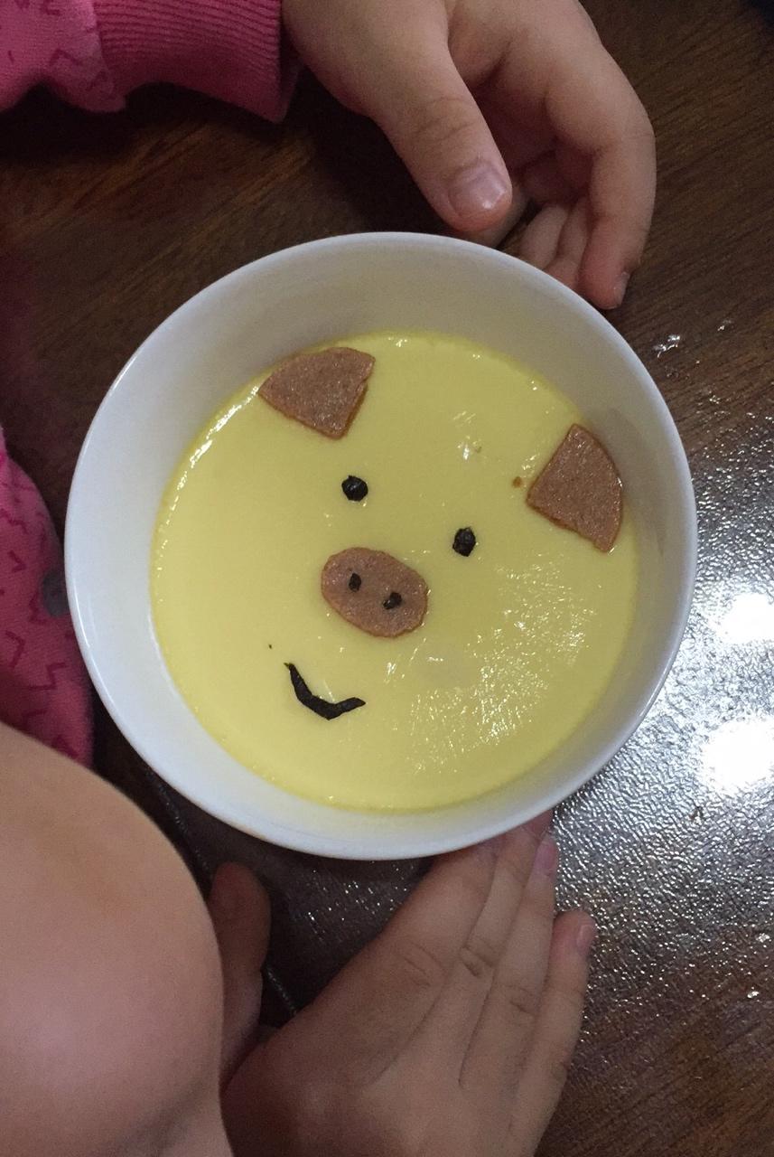 小猪蛋羹