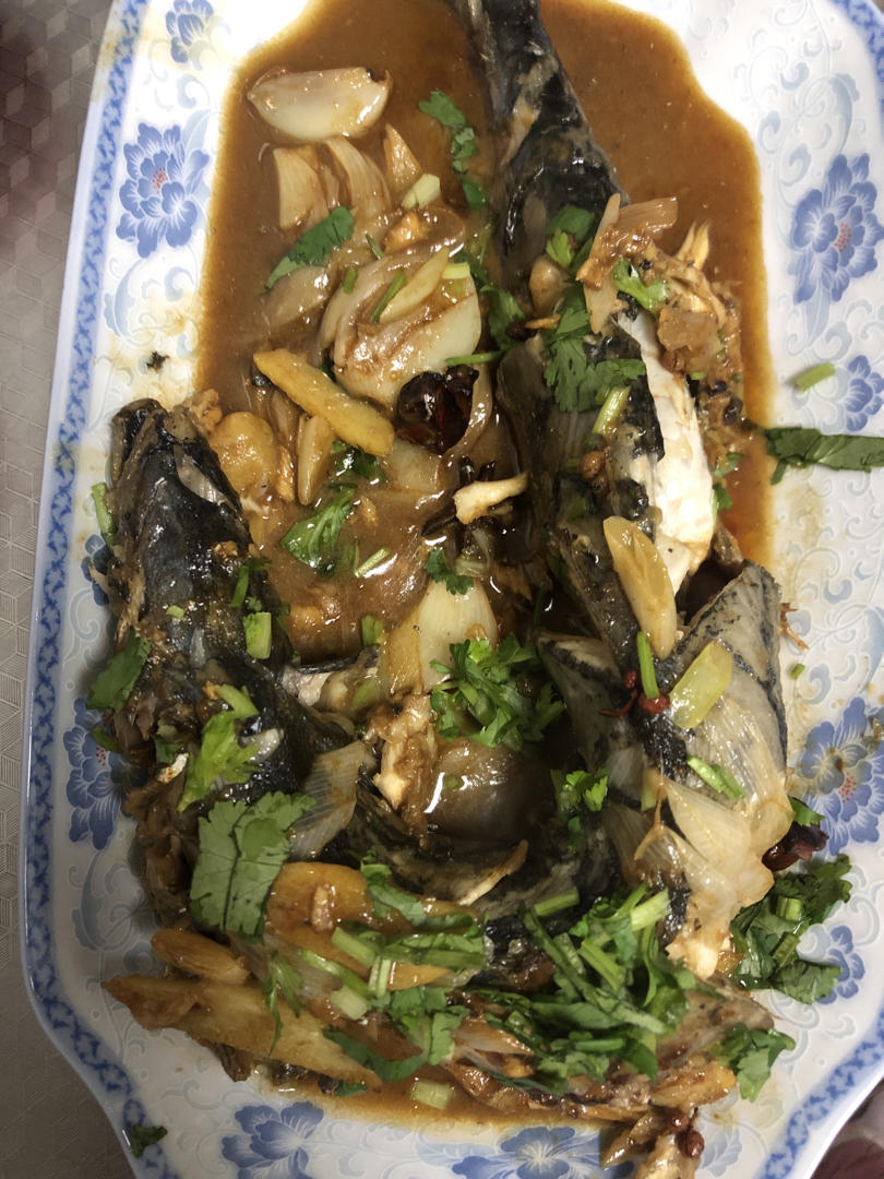 海边的味道--红烧鲅鱼段