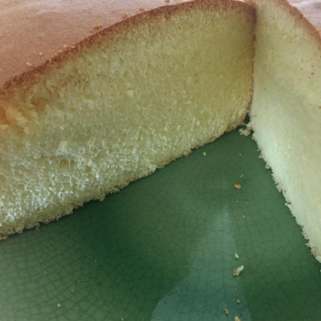 6寸原味戚风蛋糕