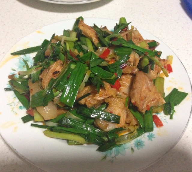 蒜苗回锅肉