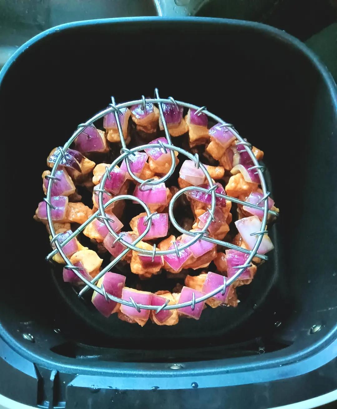 家庭版烤肉串（空气炸锅）少油