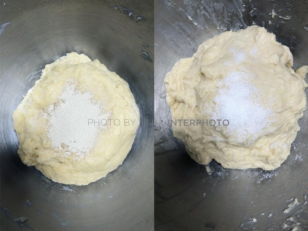 纯奶手撕吐司的做法 步骤1